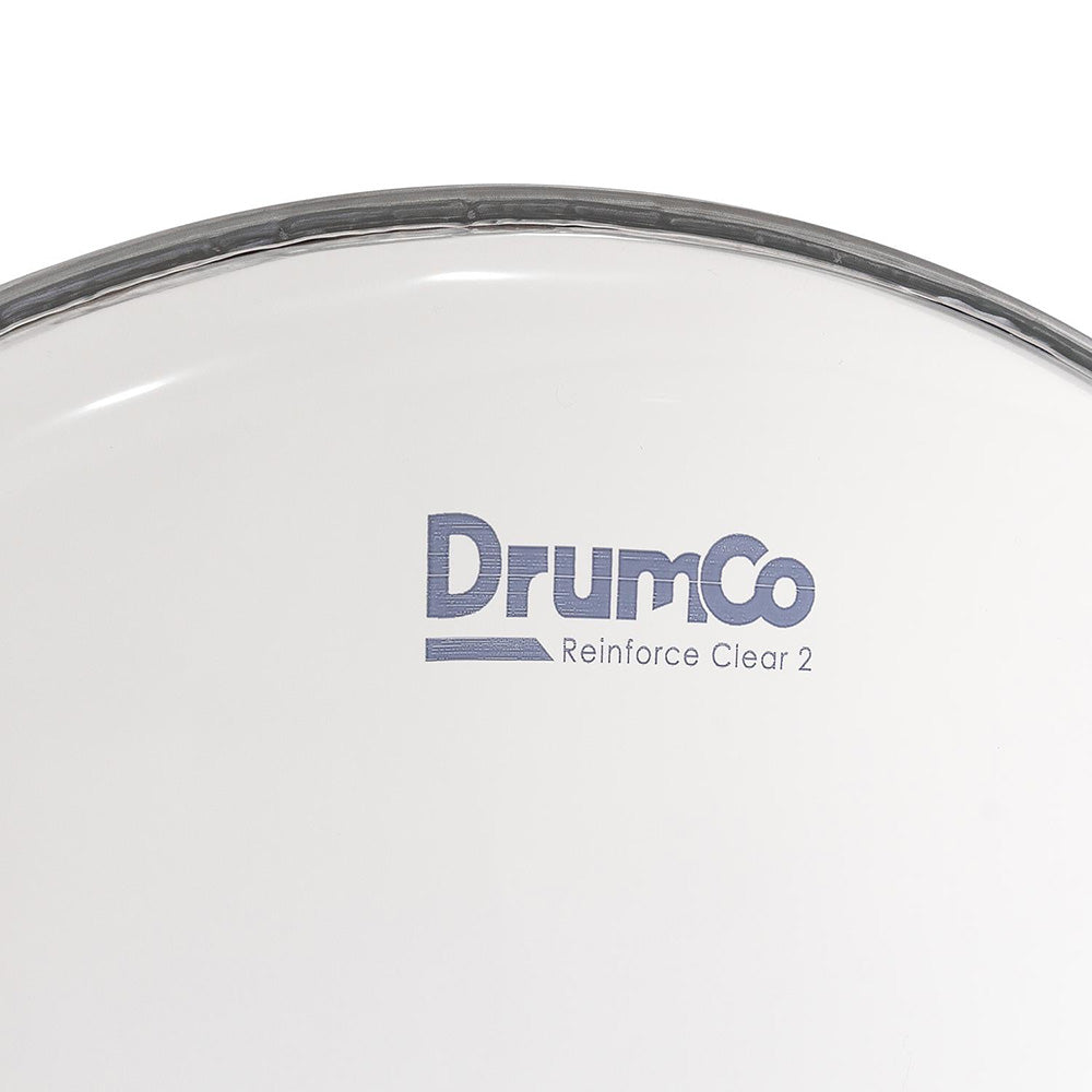 DrumCo DR-18RC2 12-8" Reinforce Clear DrumHead-accessories-Drumco-Hermes Music